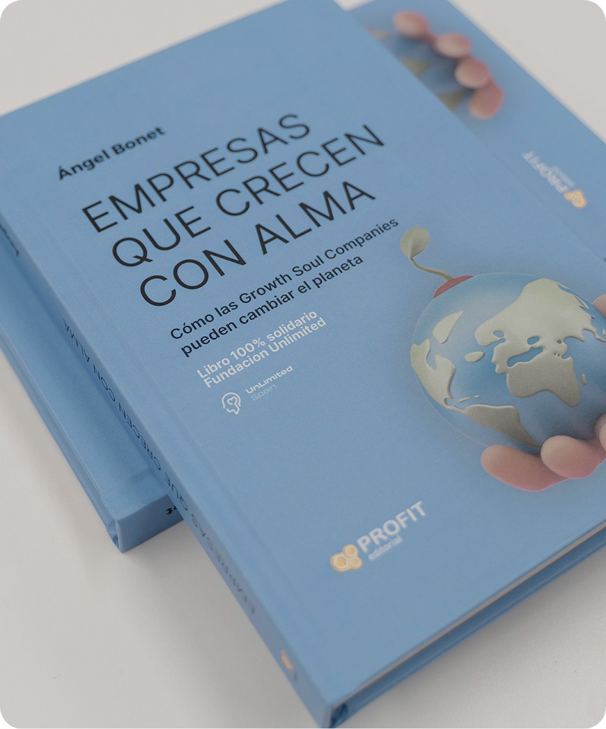 Libro Empresas que crecen con alma, de Ángel Bonet